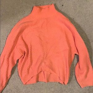turtleneck knit sweater